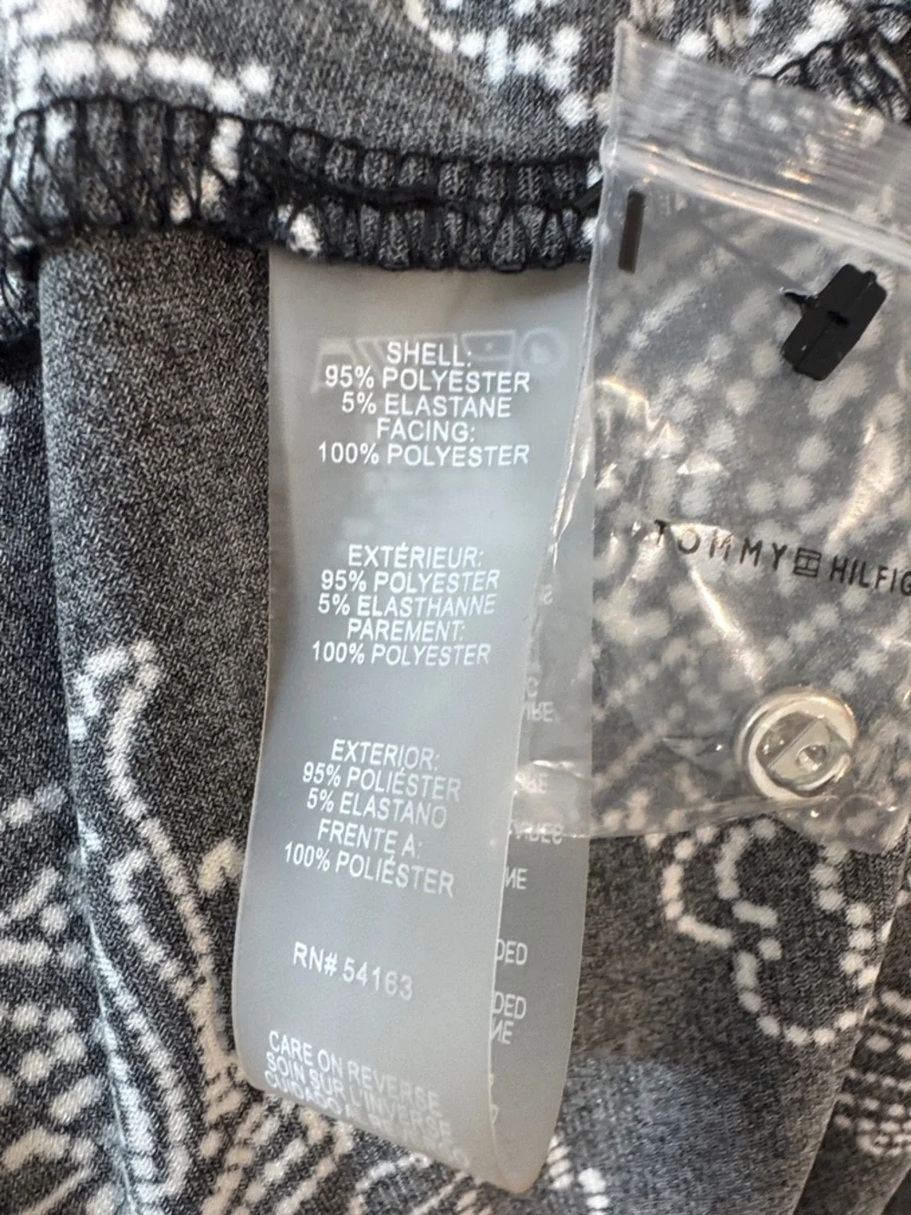 Tommy Hilfiger Women's Printed A-Line Shift Dress Size 10